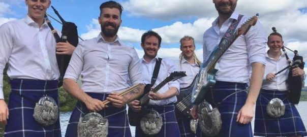 Saltire Beat -Bag Pipes and Rock Guitar