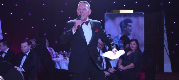 Ian Boardley Event Host -Neil Drover Agency