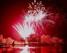 Wedding Fireworks from Neil Drover Agency